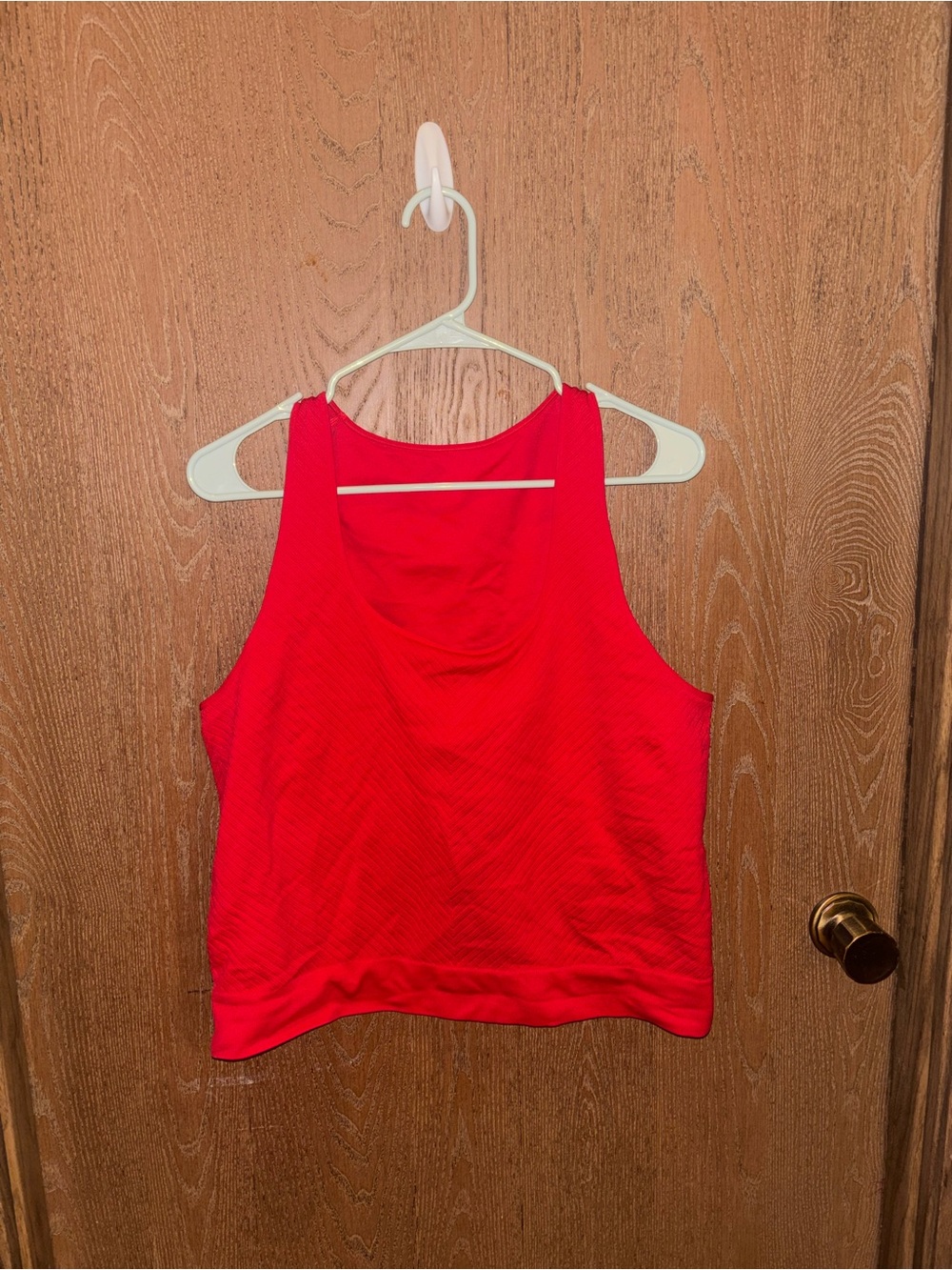 DSG Bright Red Racerback Tank Top
